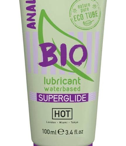 HOT BIO lubricant waterbased Superglide Anal 100 ml - Vízbázisú síkosítók