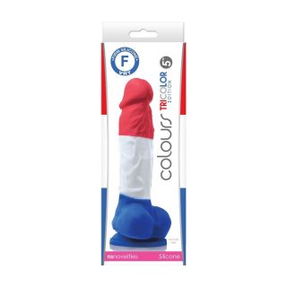 Colours Pleasures - Tricolor 5" Dildo - Dongok - Dildók