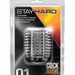 Stay Hard Cock Sleve 01 Clear - Péniszgyűrűk - Mandzsetták