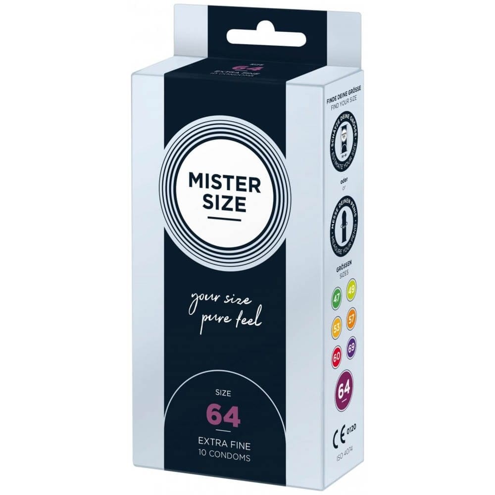 MISTER SIZE 64 mm Condoms 10 pieces - Óvszerek