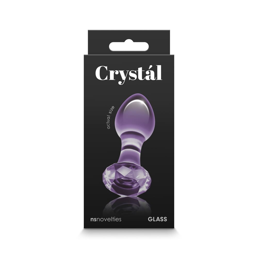 Crystal - Gem - Purple - Fenékdugók