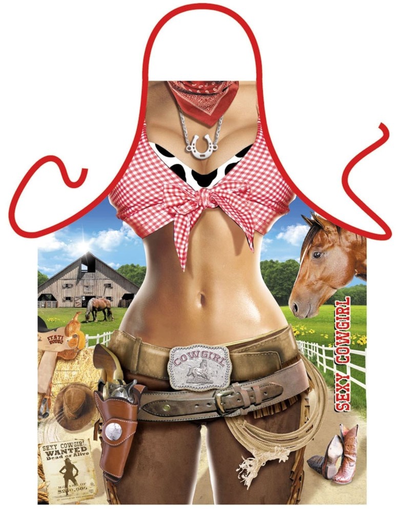Sexy Cowgirl - Kötény - Játék és ajándék