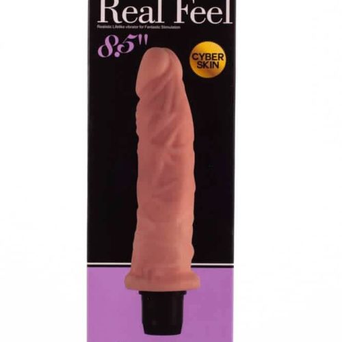 8.5'' Real Feel Cyberskin Vibrator - Realisztikus vibrátorok