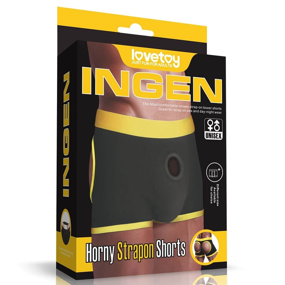Horny Strapon Shorts XS/S (28 - 32 inch waist) - Felcsatolható eszközök