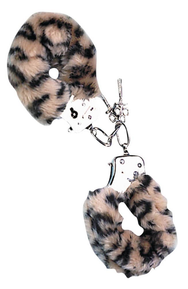 Love Cuffs Leopard Plush - Bilincsek - Kötözők