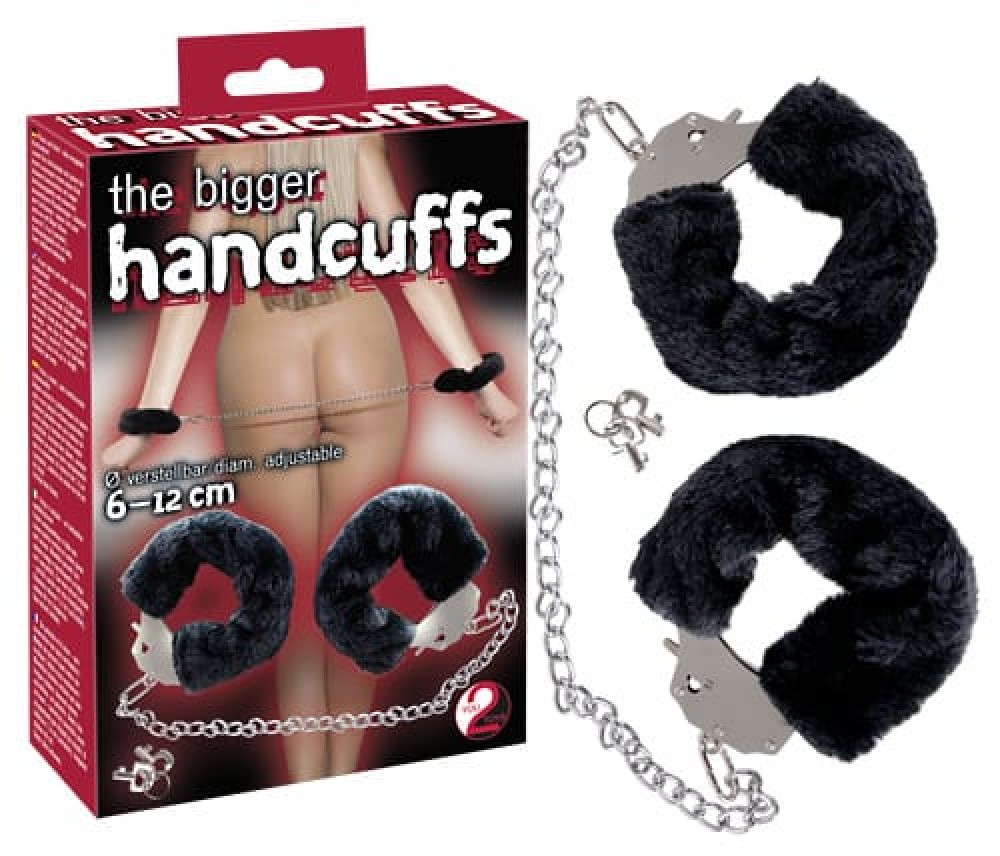 Bigger Furry Handcuffs - Bilincsek - Kötözők