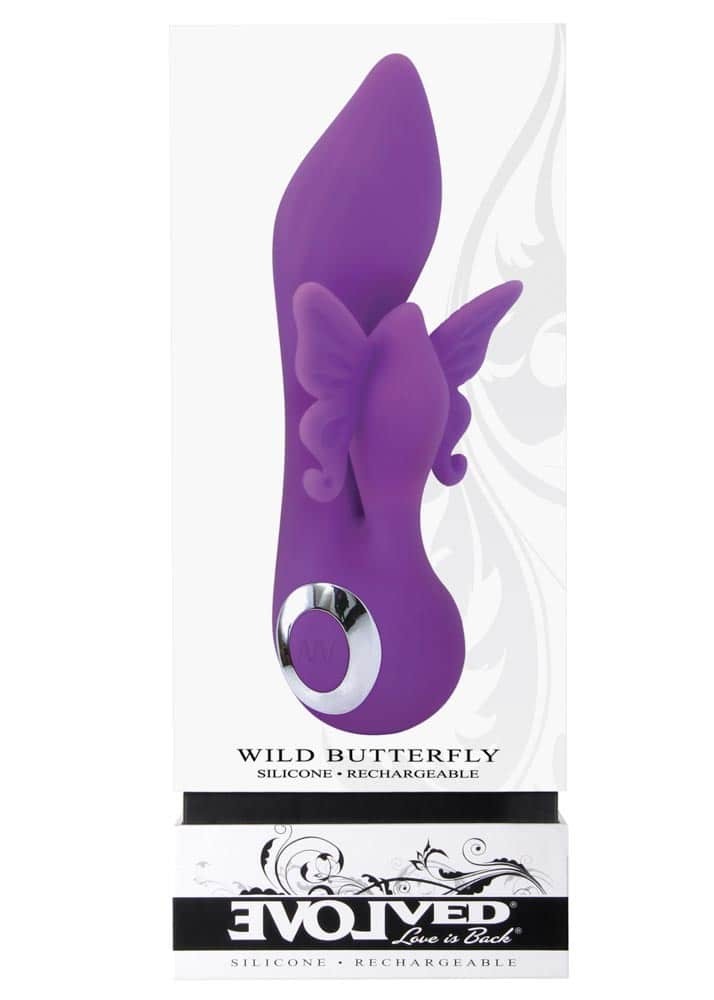 Wild Butterfly Purple - Nonfiguratív vibrátorok