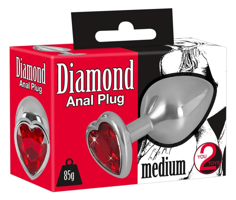 Diamond Butt Plug Medium - Fenékdugók