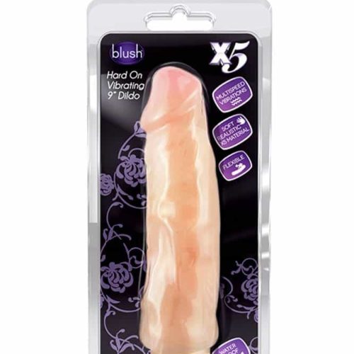 X5 Hard On Vibrating 9inch Dildo - Realisztikus vibrátorok