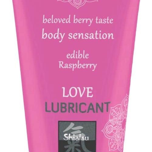 Love Lubricant edible - Raspberry 75ml - Vízbázisú síkosítók