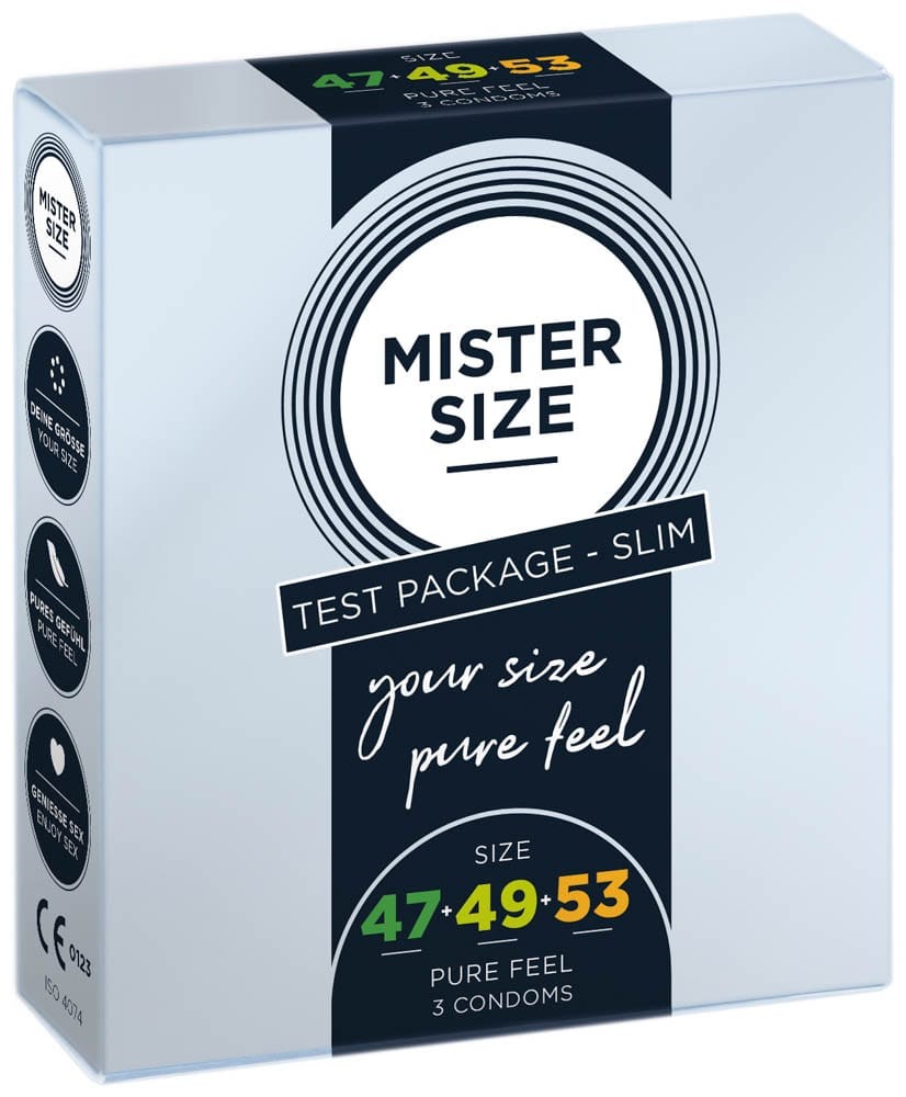 MISTER SIZE - 47-49-53 (3 condoms) - Óvszerek