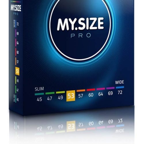 MY SIZE PRO Condoms 53 mm (3 pieces) - Óvszerek