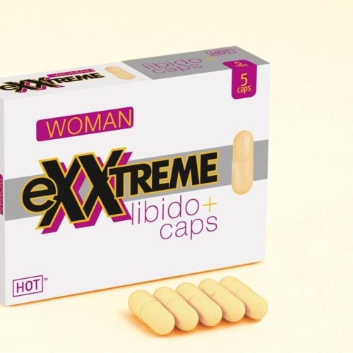 HOT eXXtreme libido caps woman 1x5 pcs 5 pcs - Serkentők - Vágyfokozók