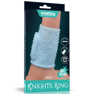 Vibrating Drip Knights Ring - Péniszgyűrűk - Mandzsetták