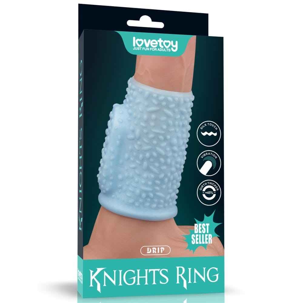 Vibrating Drip Knights Ring - Péniszgyűrűk - Mandzsetták