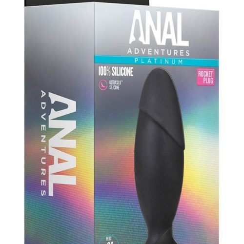 ANAL ADVENTURES SILICONE ROCKET PLUG - Fenékdugók