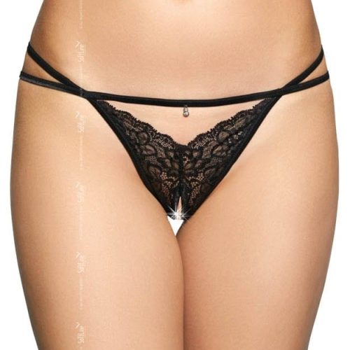 G-String 2496 - black {} S/M - Női fehérneműk