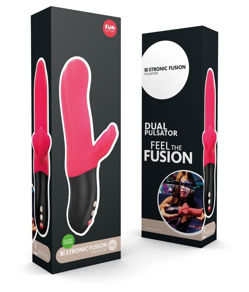 Bi Stronic Fusion India Red - Nonfiguratív vibrátorok