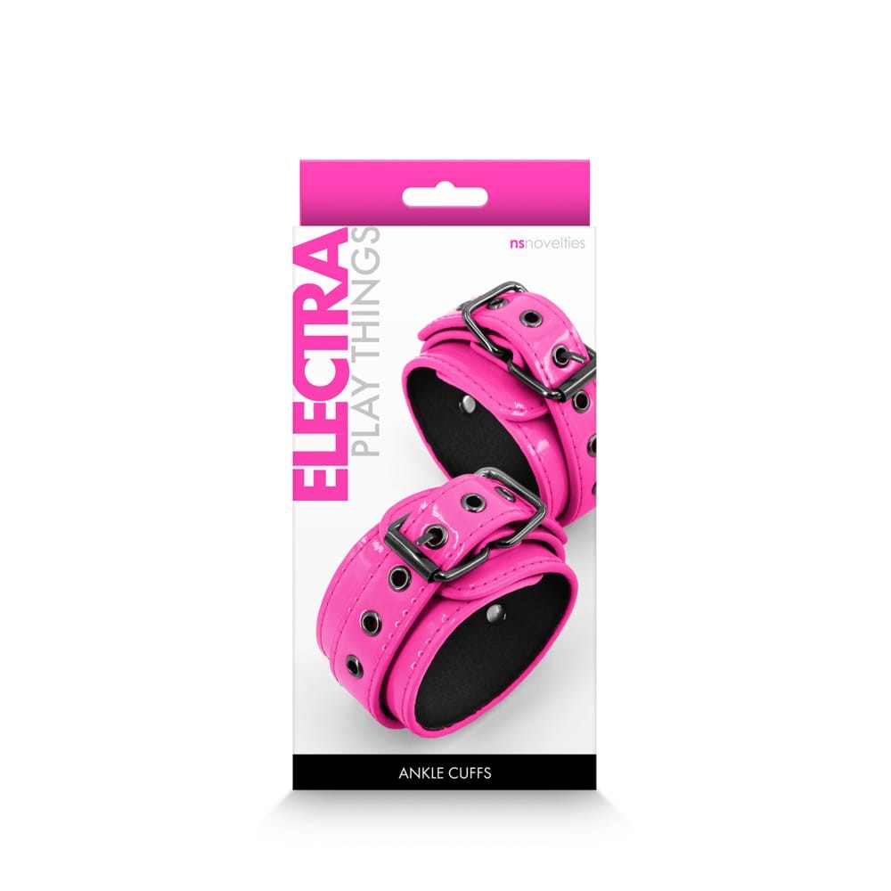 Electra - Ankle Cuffs - Pink - Bilincsek - Kötözők