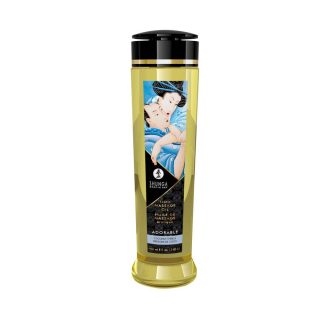 EROTIC MASSAGE OIL 240 ml / 8 oz COCONUT THRILLS - Masszázsgyertyák és olajok