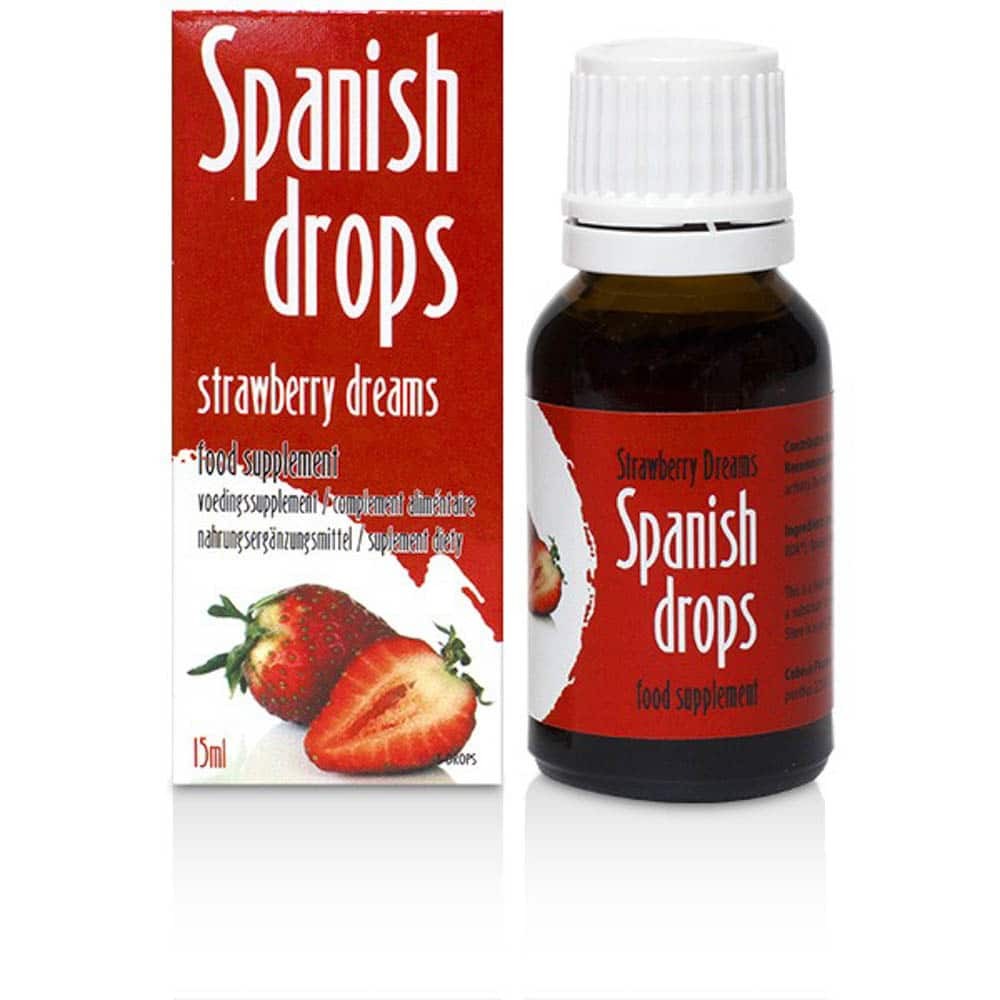 Spanish drops Strawberry - 15 ml - Serkentők - Vágyfokozók