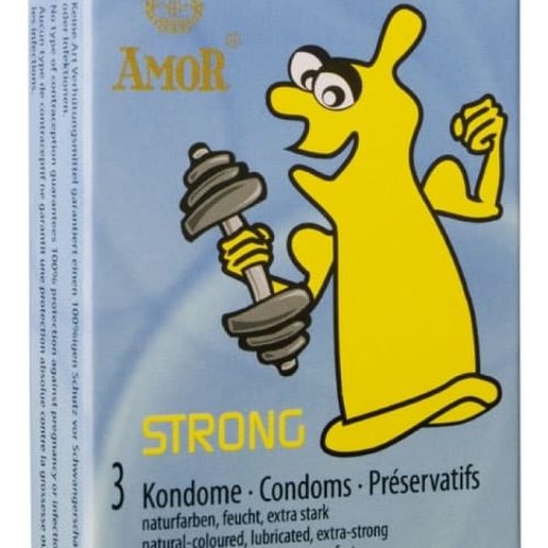 AMOR STRONG /3 pcs content - Óvszerek