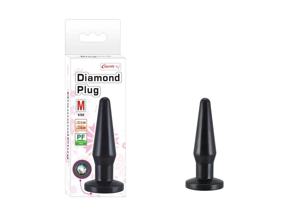 Charmly Diamond Plug Medium - Fenékdugók
