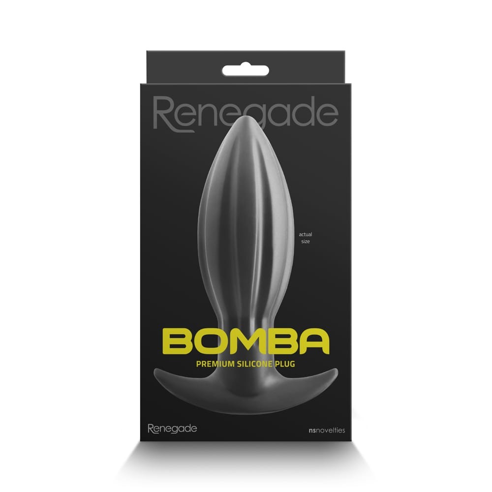 Renegade - Bomba - Large - Black - Fenékdugók