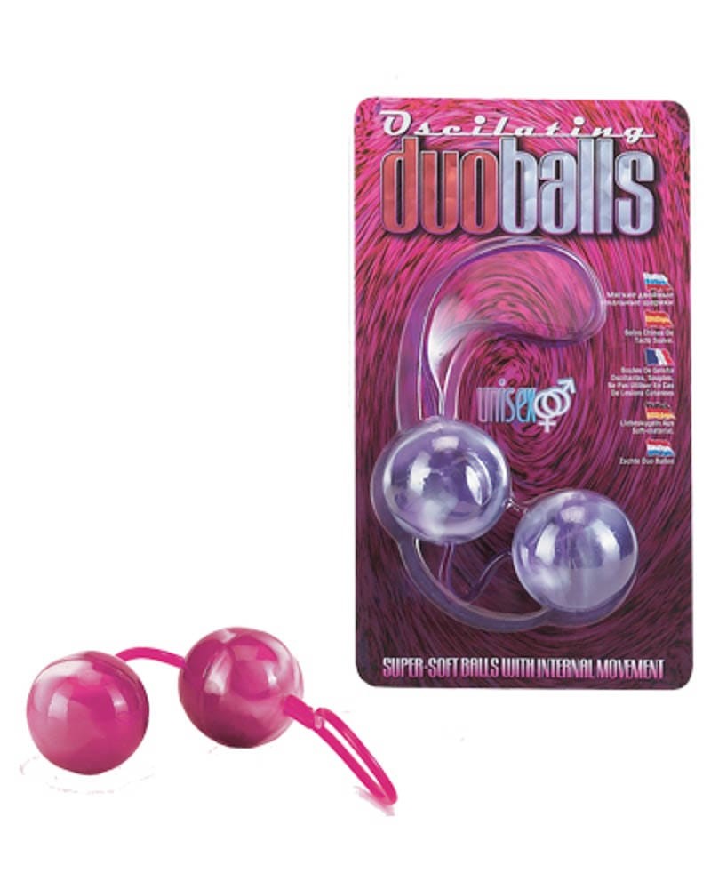 Marbilized Duo Balls Pink - Gésa golyók