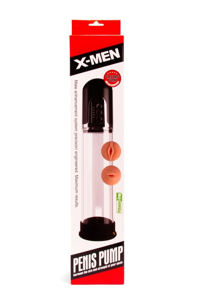 X-MEN Electric Penis Pump Black - Pumpák