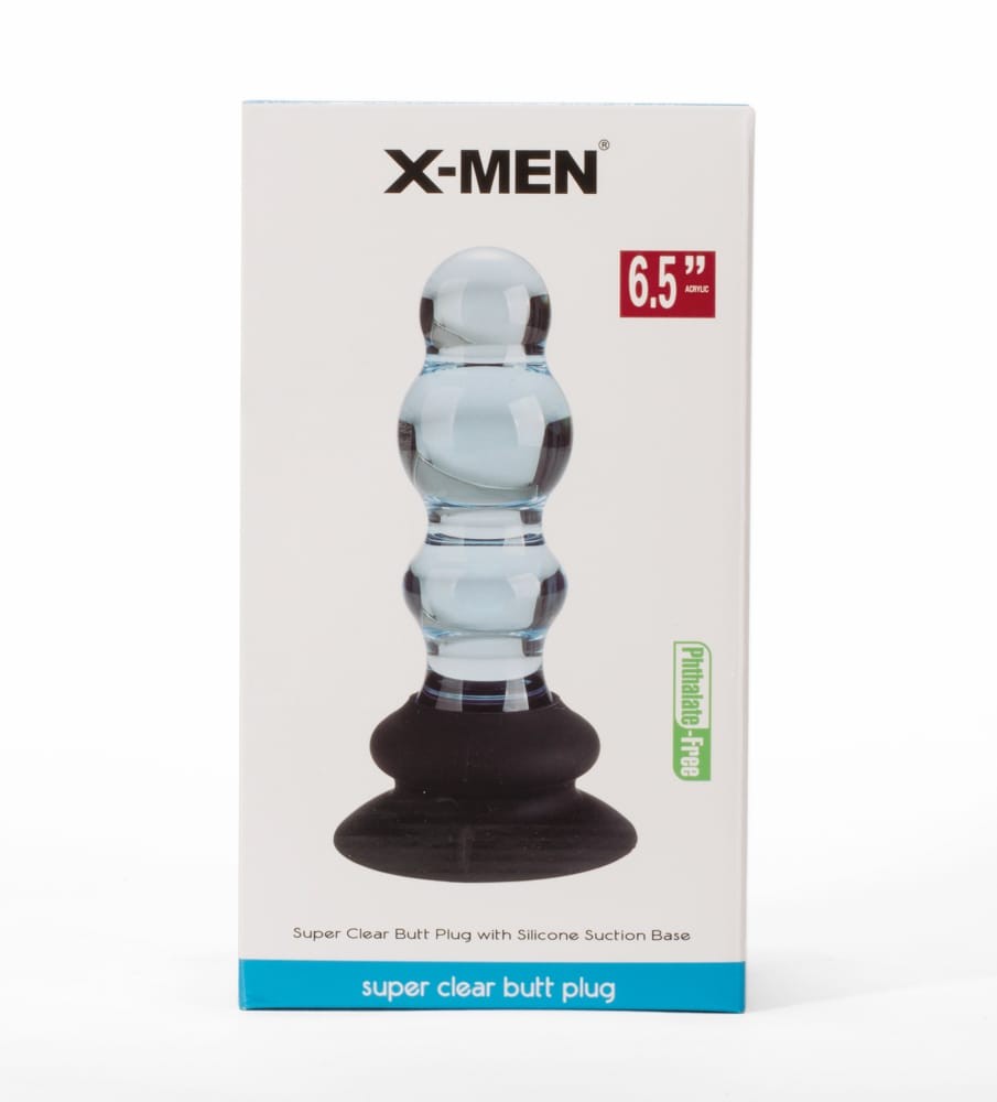 X-MEN 3 Beads Anal Plug - Fenékdugók