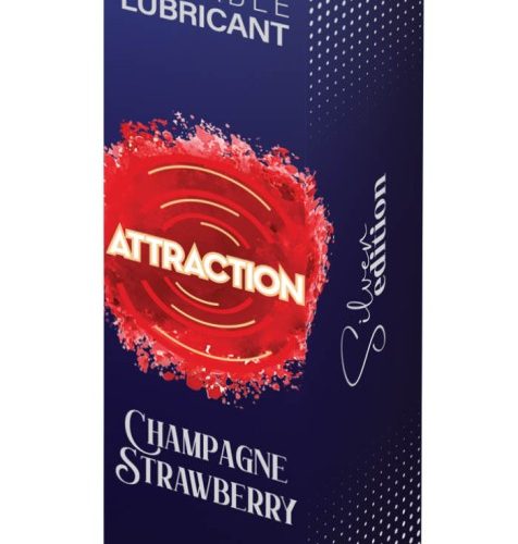 LUBRICANT ATTRACTION CHAMPAGNE STRAWBERRY 50 ML - Vízbázisú síkosítók