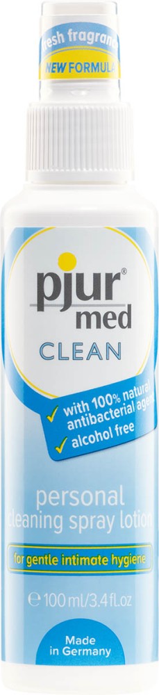 pjur® med CLEAN Spray - 100 ml spray bottle - Segédeszköz tisztítók és ápolók