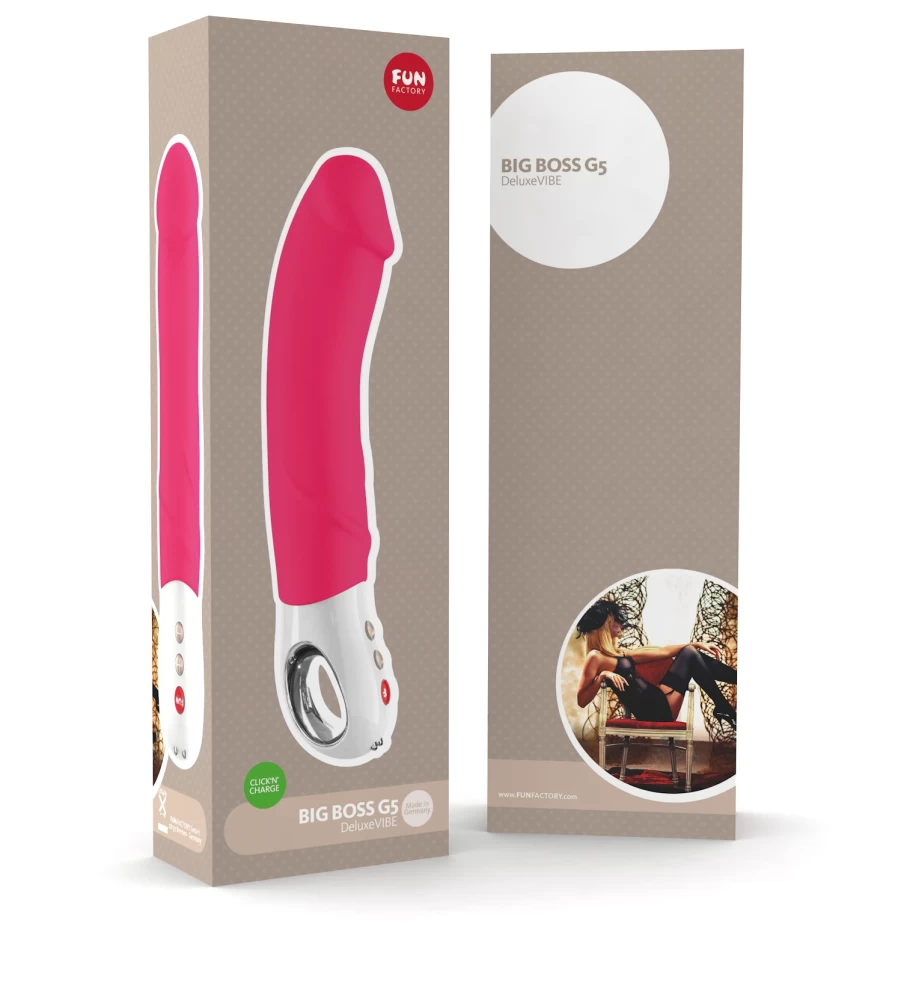 Big Boss G5 Pink - Realisztikus vibrátorok