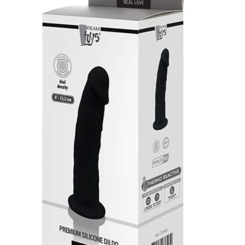 Dream Toys Real Love Dildo 6 inch Black - Dongok - Dildók