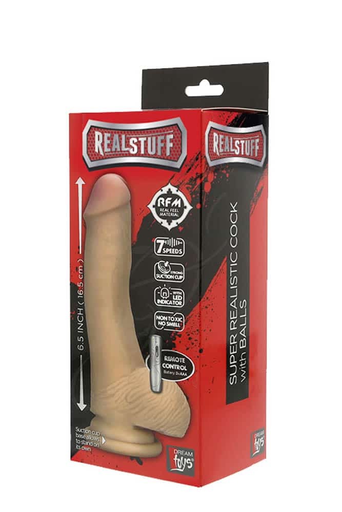 RealStuff 6.5 inch Vibrator 2 - Realisztikus vibrátorok