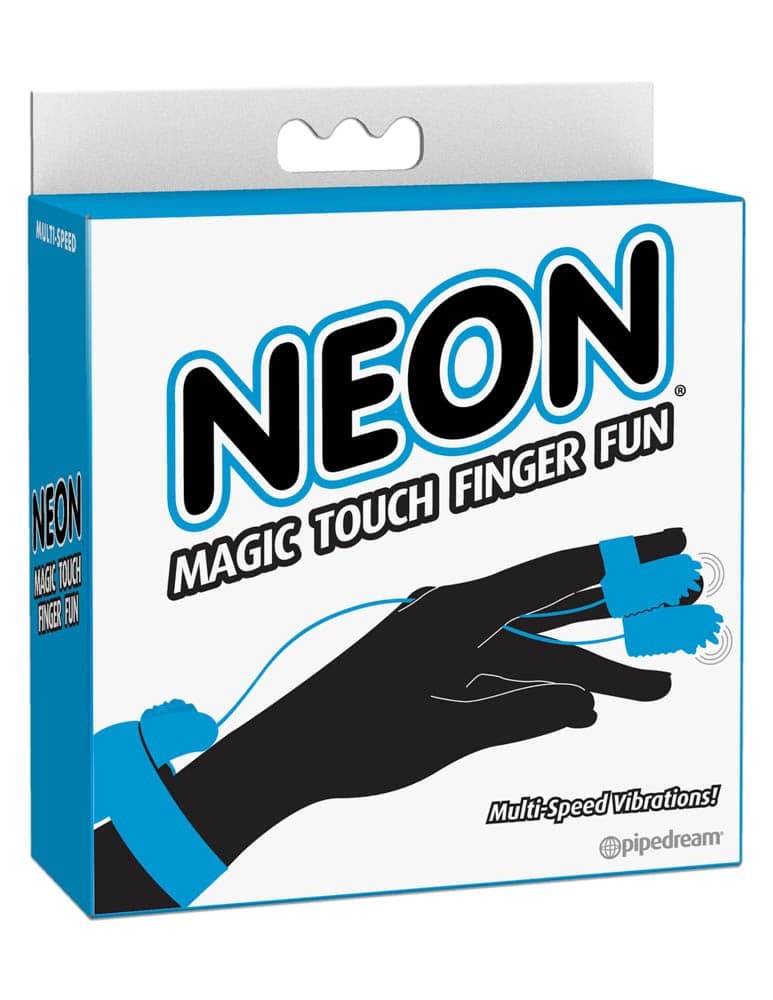 Neon Magic Touch Finger Fun Blue - Ujjazók