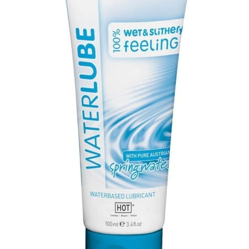 HOT Water Lube waterbased Springwater 100 ml - Vízbázisú síkosítók