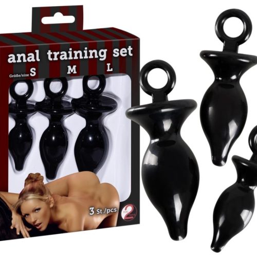 Anal Training Set Black - Szettek (segédeszközök)