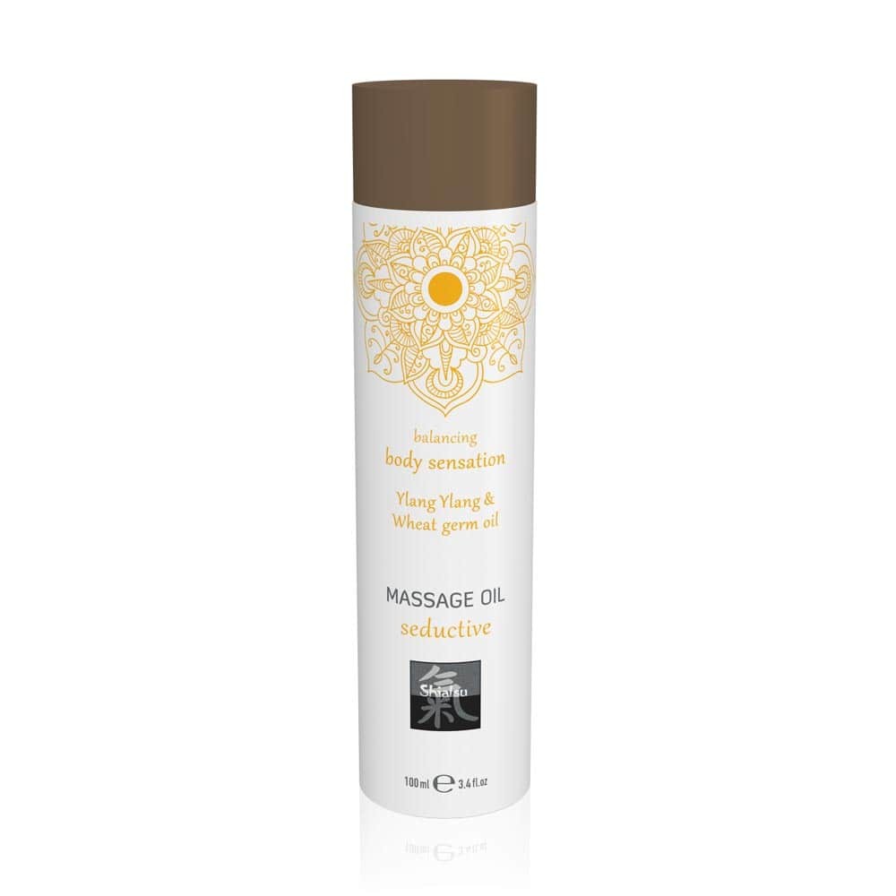 Massage oil seductive - Ylang Ylang & Wheat germ oil 100ml - Masszázsgyertyák és olajok