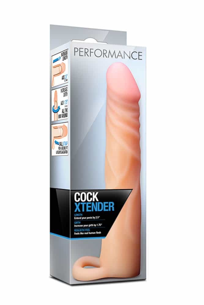 Performance Cock XTender Beige - Péniszköpenyek - Hosszabítók