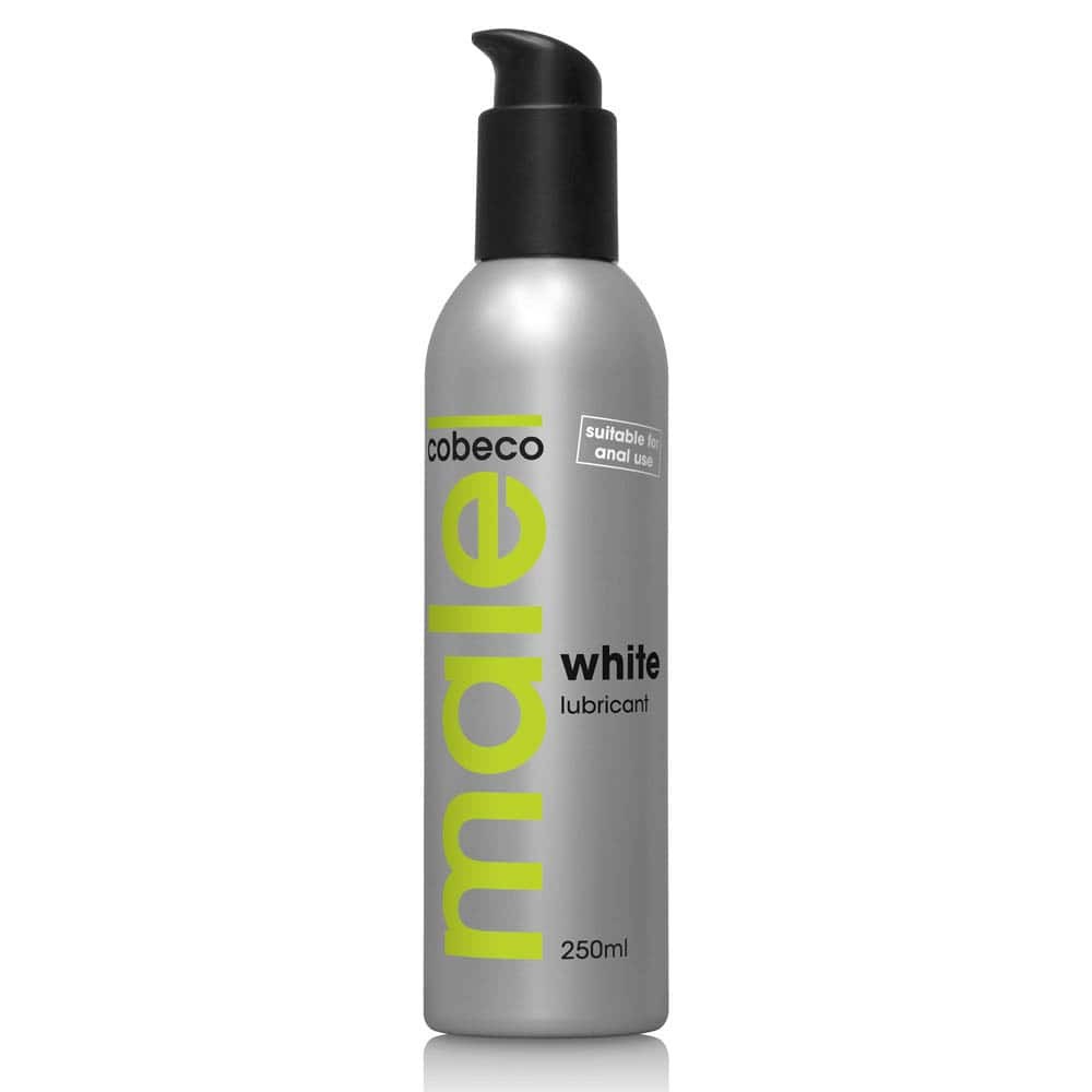 MALE white color lubricant - 250 ml - Vízbázisú síkosítók