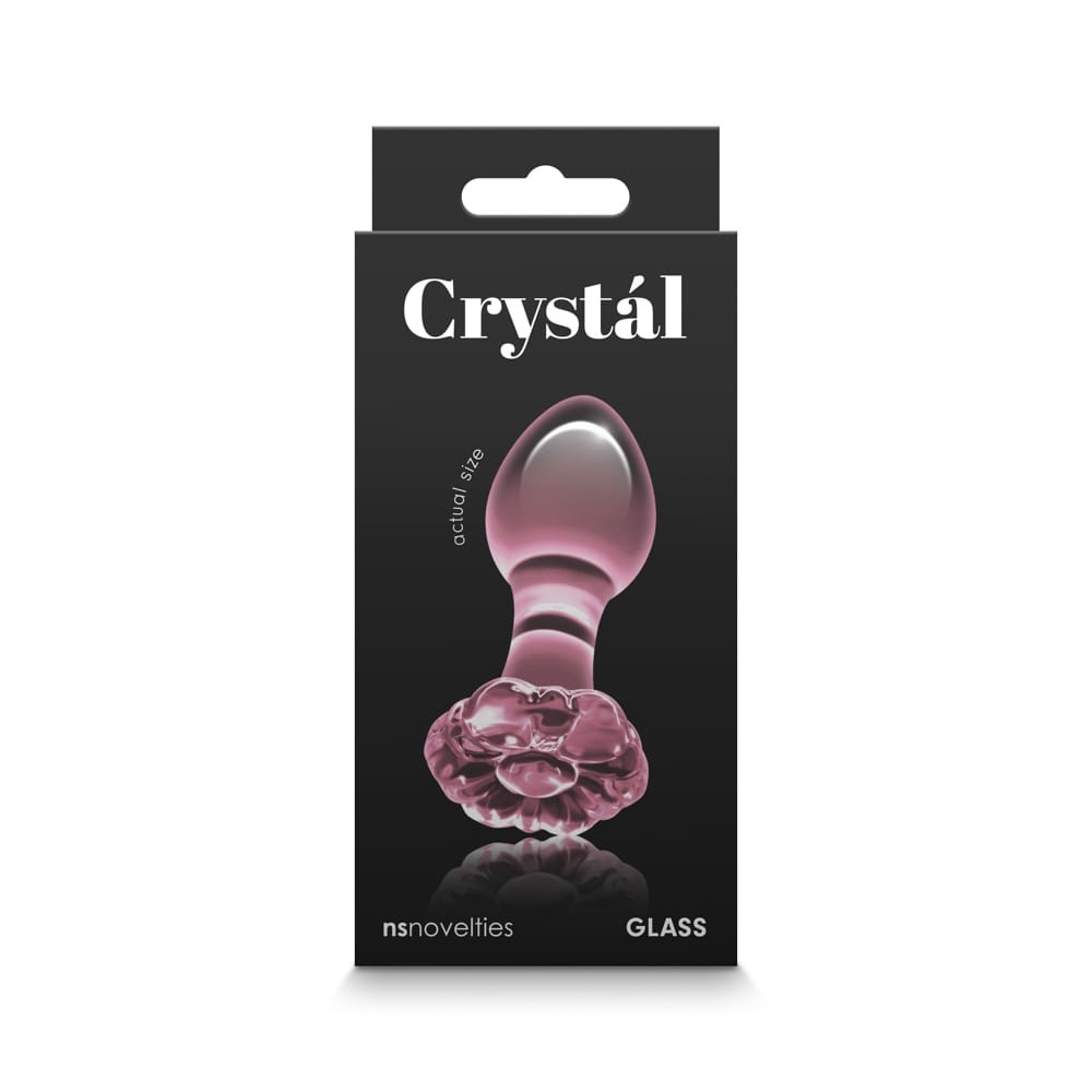 Crystal - Flower - Pink - Fenékdugók