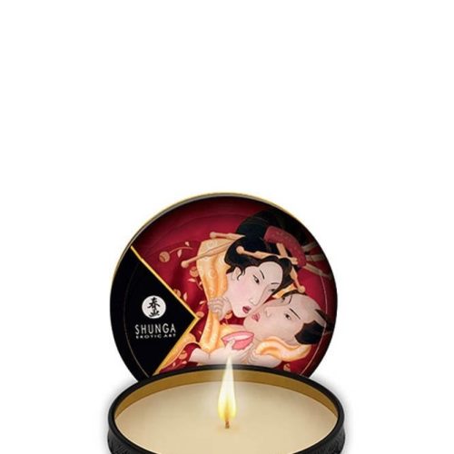 Mini Massage Candle 30ml/1oz Romance/Strawberry Spark.W. - Masszázsgyertyák és olajok