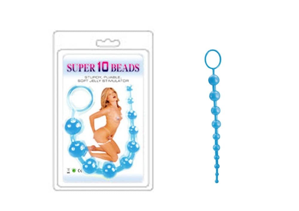 Charmly Super 10 Beads Blue - Golyósorok