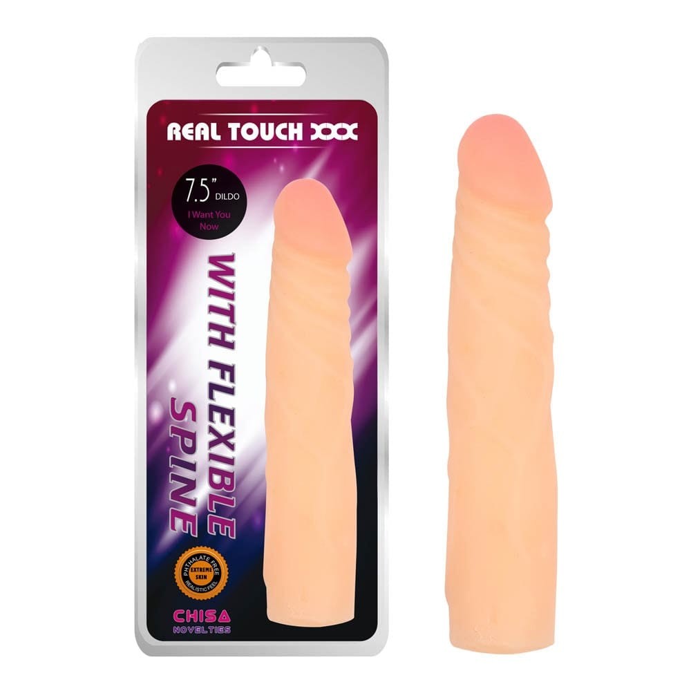 Real Touch XXX With Flexible Spine 7.5 inch - Dongok - Dildók
