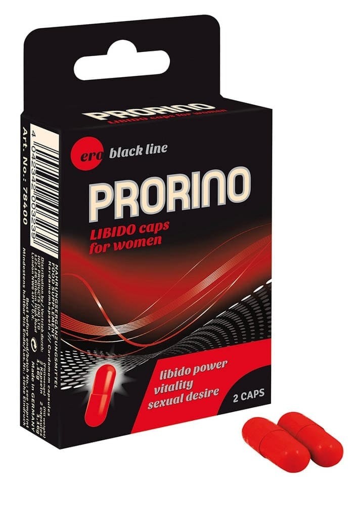 PRORINO Libido Caps for women 2 pcs - Serkentők - Vágyfokozók