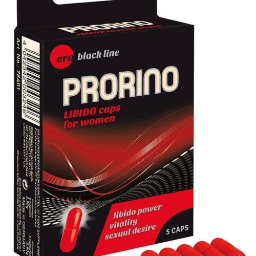 PRORINO Libido Caps for women 5 pcs - Serkentők - Vágyfokozók