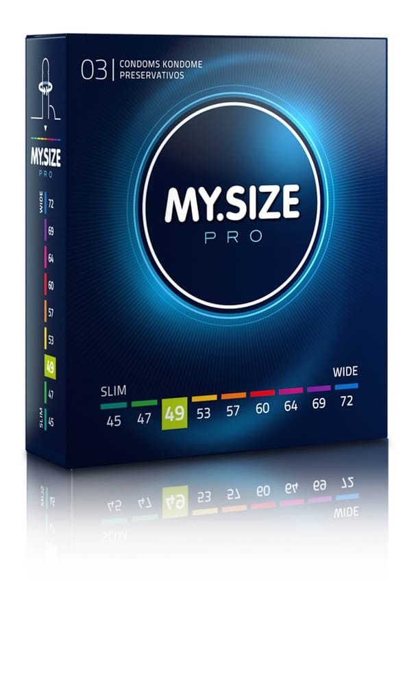 MY SIZE PRO Condoms 49 mm (3 pieces) - Óvszerek