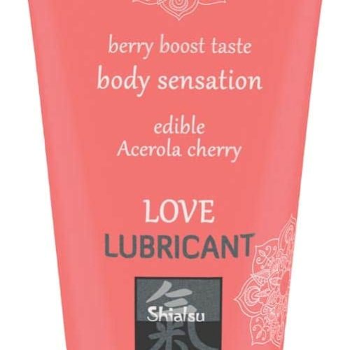 Love Lubricant edible - Acerola Cherry 75ml - Vízbázisú síkosítók